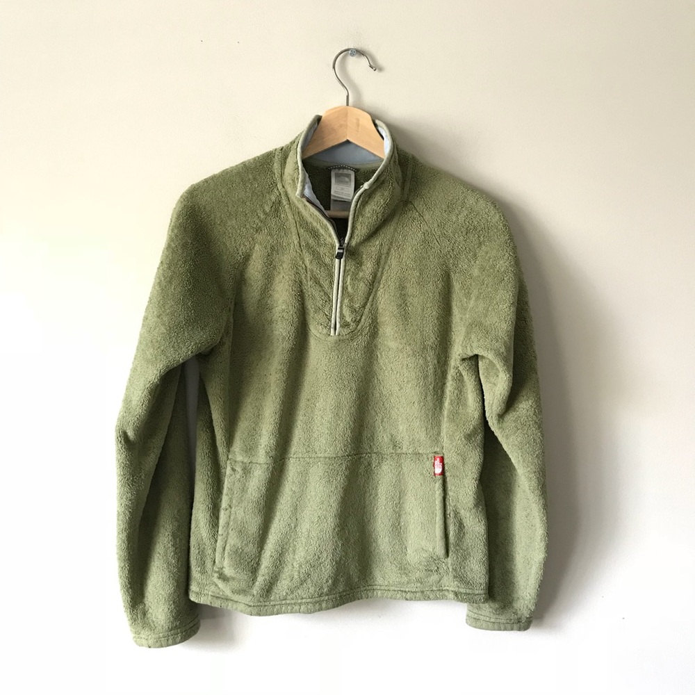 The North Face Fleece Half Zip Pullover Sweater S - Picture 2 of 7